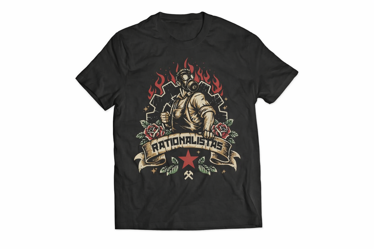 Rationalistas | Tee Flames & Roses